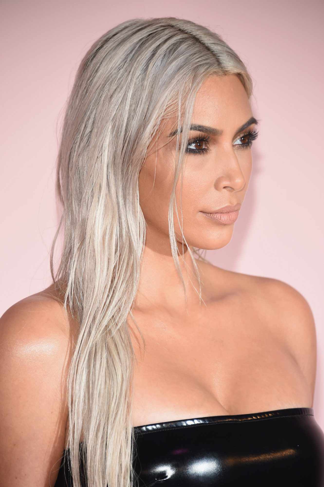 Platinum Blonde: Kim Kardashian