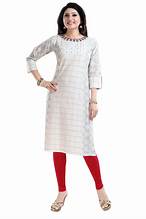 women kurti designs white