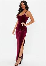 Velvet winter dress styles