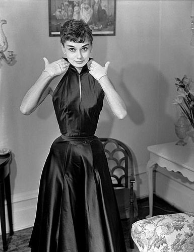Audrey Hepburn little black dress