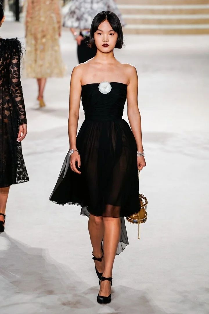 Chanel items little black dress