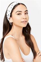 White Headband Bandana
