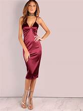 silk dresses maroon