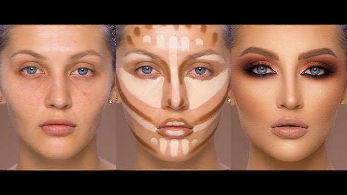 Contouring-and-Highlighting - set with powder