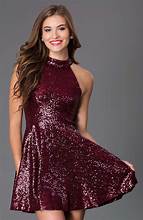 New Year’s Eve outfit maroon dress