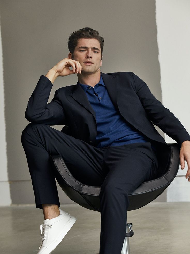 Sean O'Pry outfits smart casual