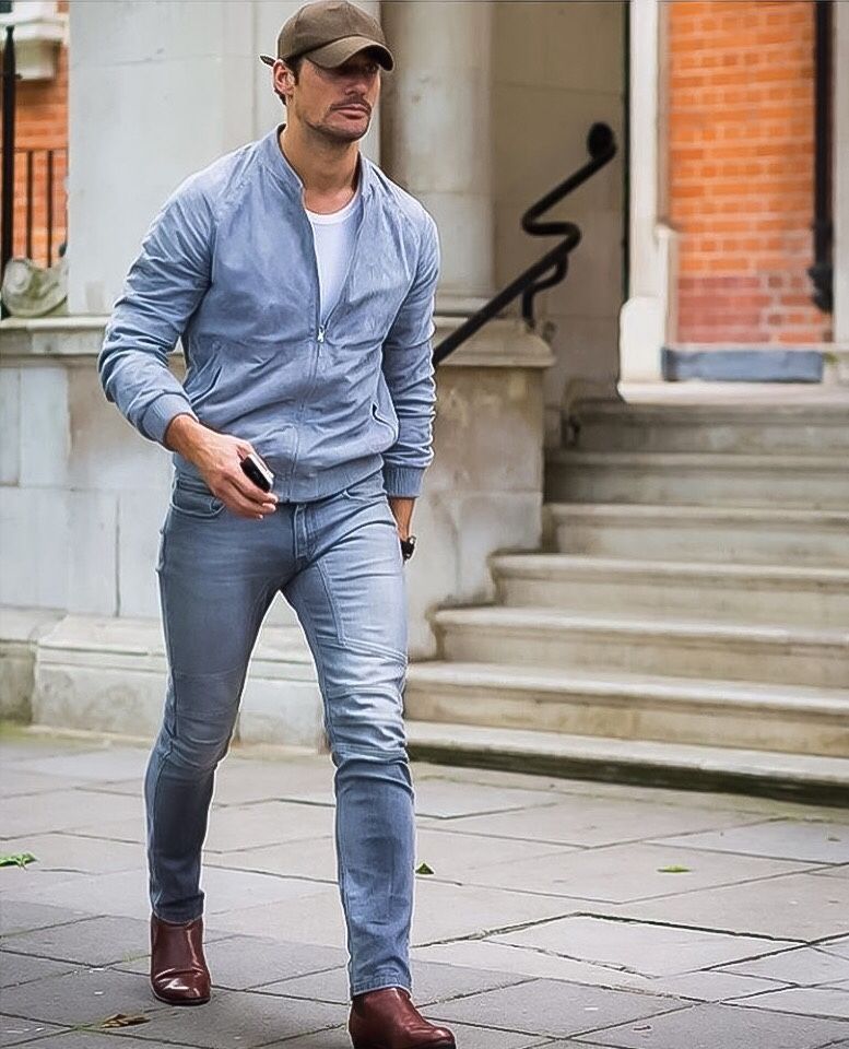 David Gandy in Denim