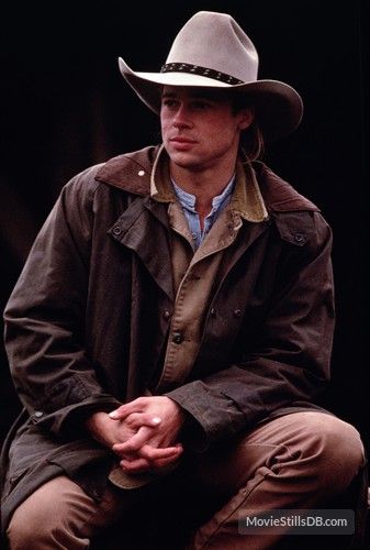 Brad Pitt outfits in cowboy look