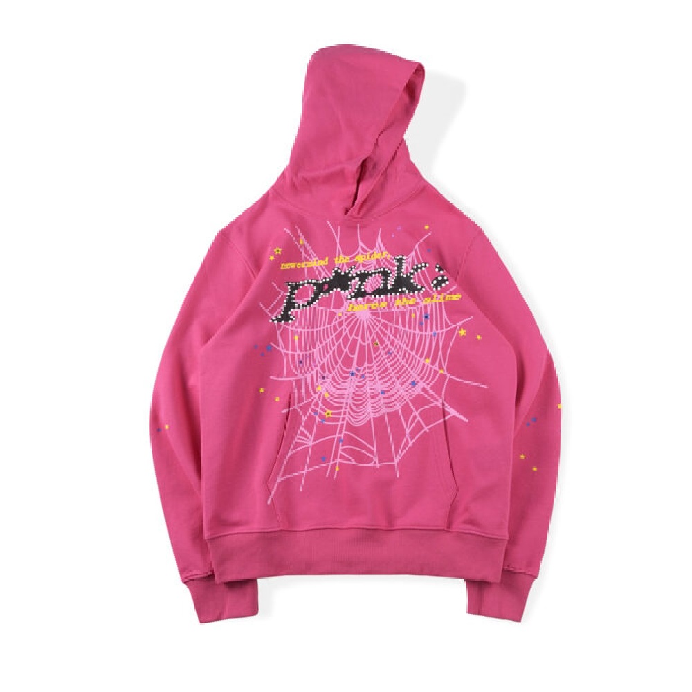 Spider Clothing pink spider hoodie