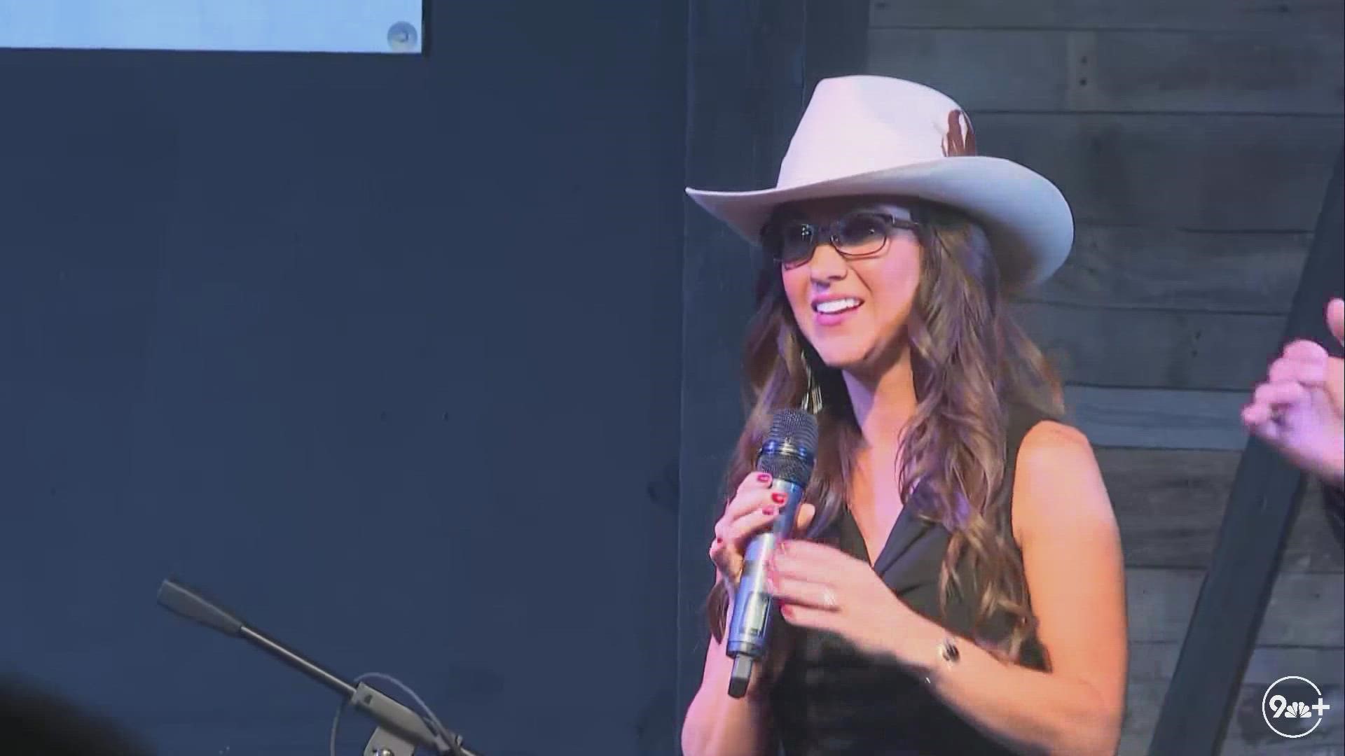 Lauren Boebert cowboy outfit