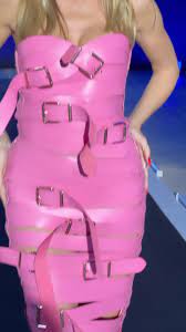 Heidi klum's ''Belt' dress