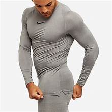 compression shirts Nike grey