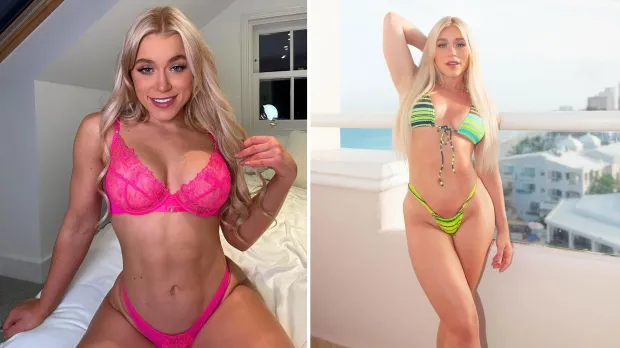 Elle Brooke sexy lingerie