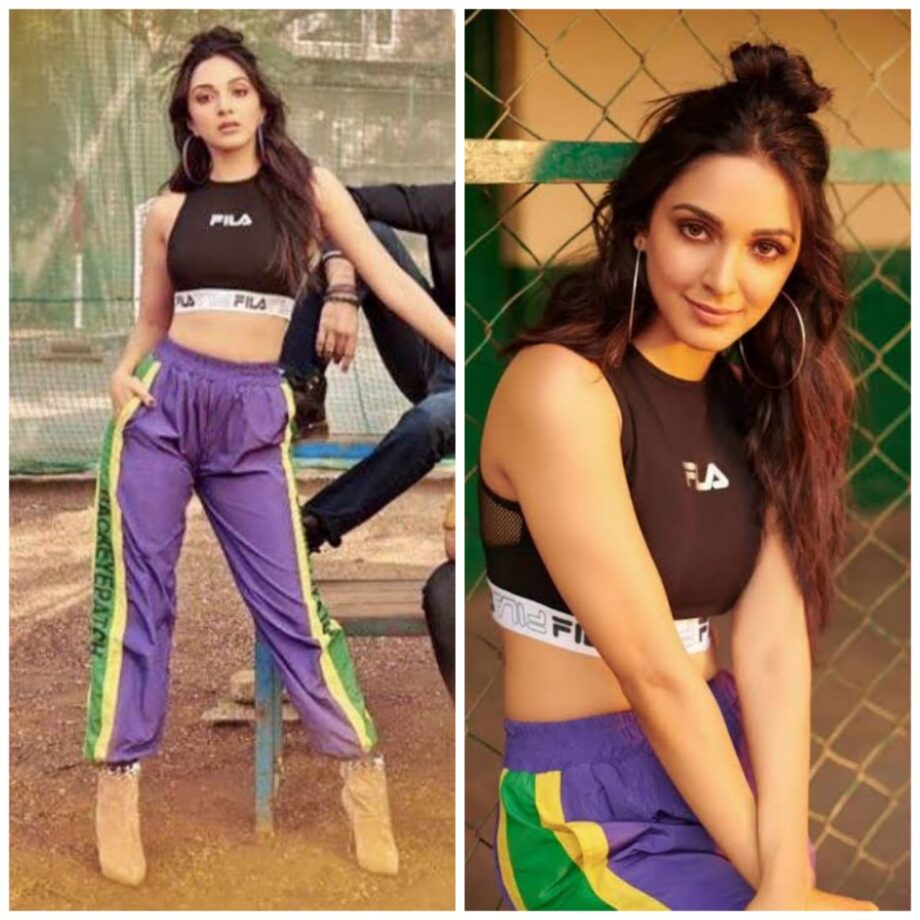 Kiara Advani in exercise outfit