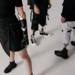 evolution of shoes people wearing shoes with prostetics