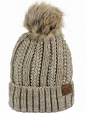 Winter hat with pom pom 