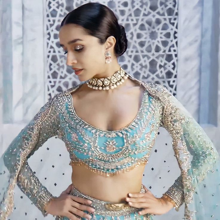 Shraddha Kapoor in bridal lehenga