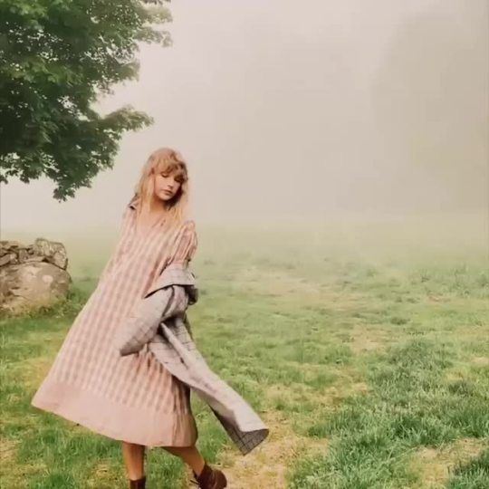 Taylor Swift outfits folklore type dress