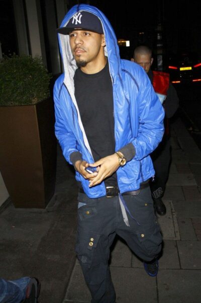 J. Cole Relaxed Hoodie and Hat Combo