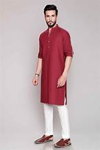 Men's kurta shalwar ideas burgundy