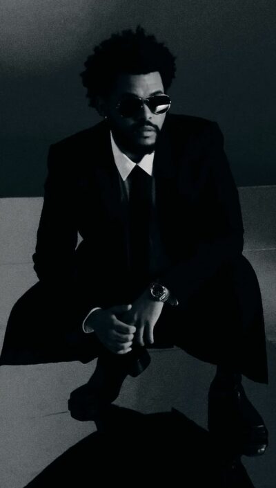 The Weeknd Classic Black Suit