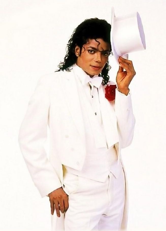 Michael Jackson outfits white top hat
