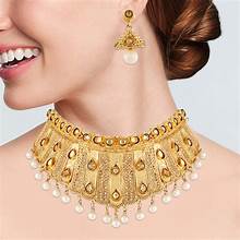 choker necklace gold