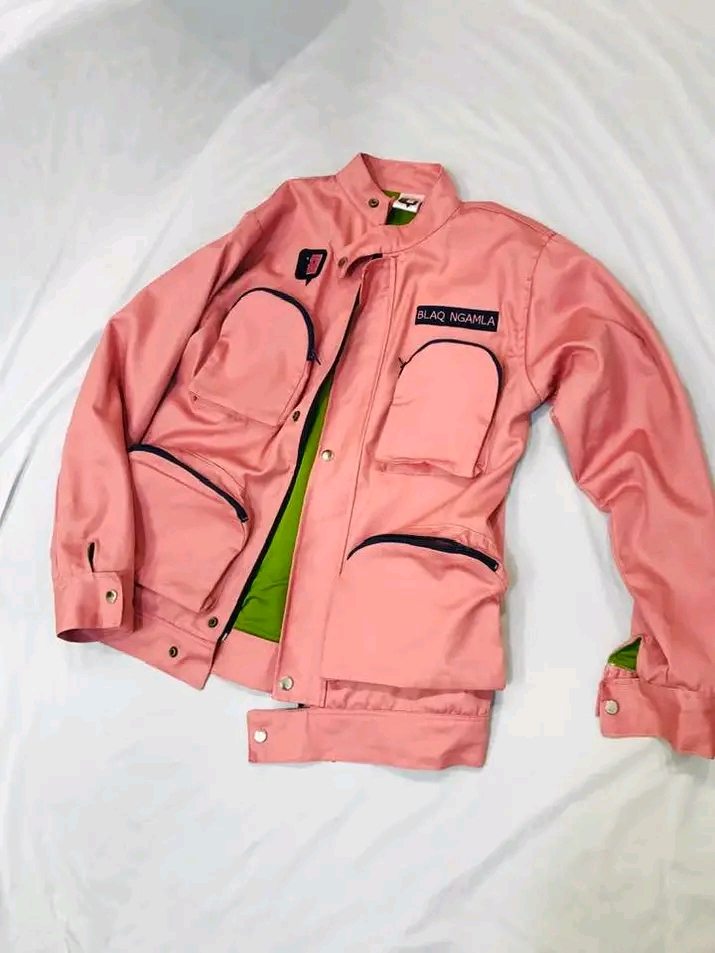 South African streetwear pink jacket 