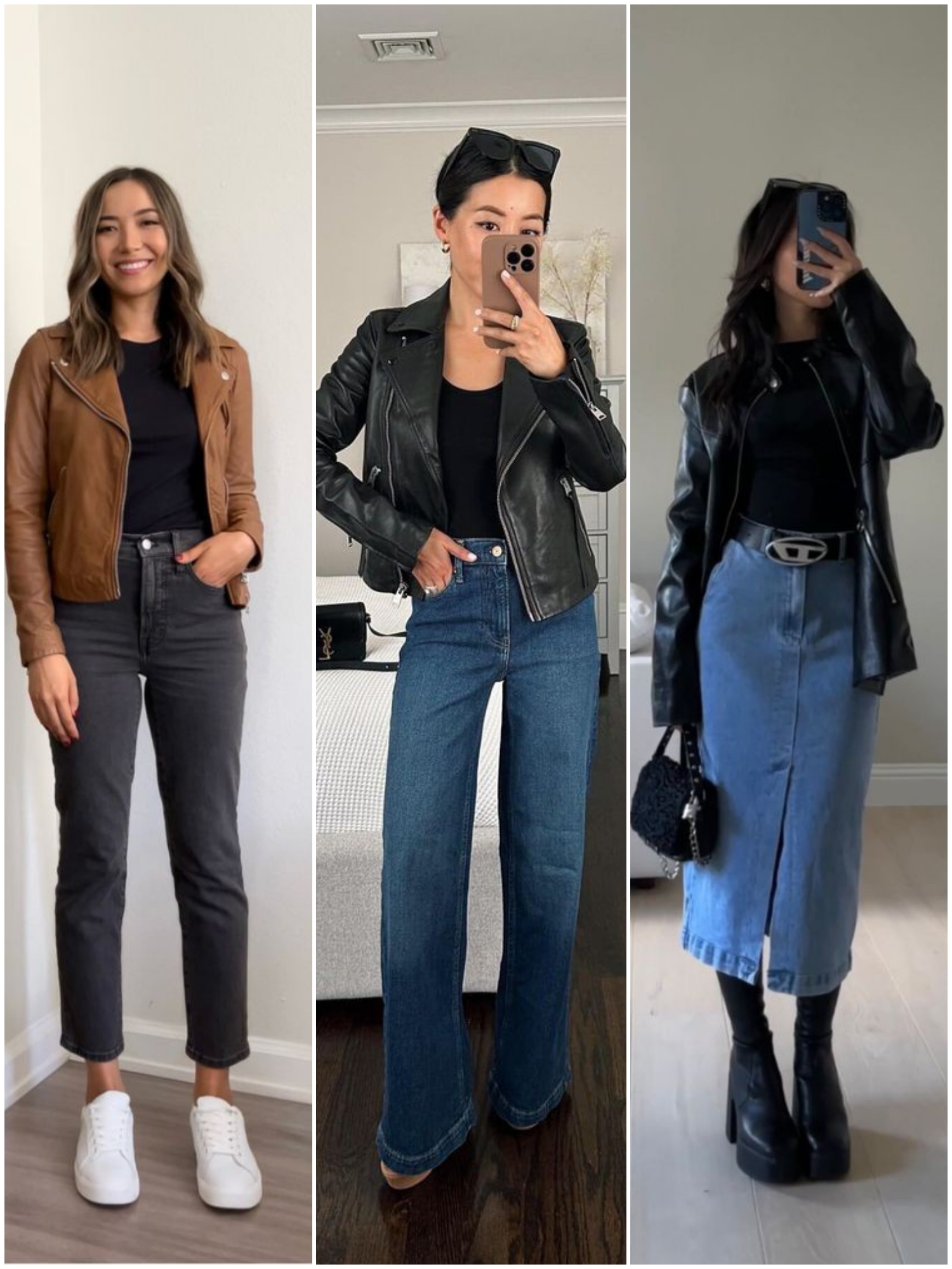 LEATHER JACKETS FOR WOMEN