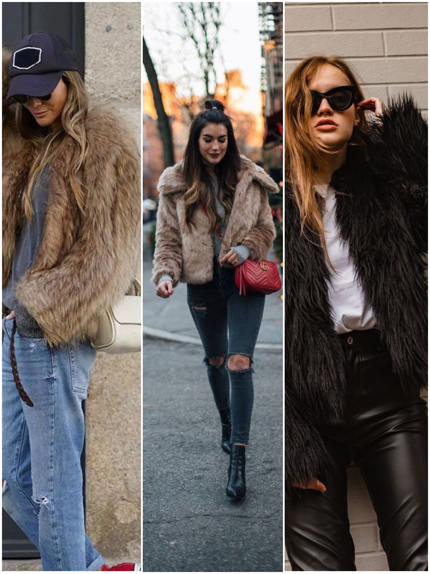 FAUX-FUR JACKET