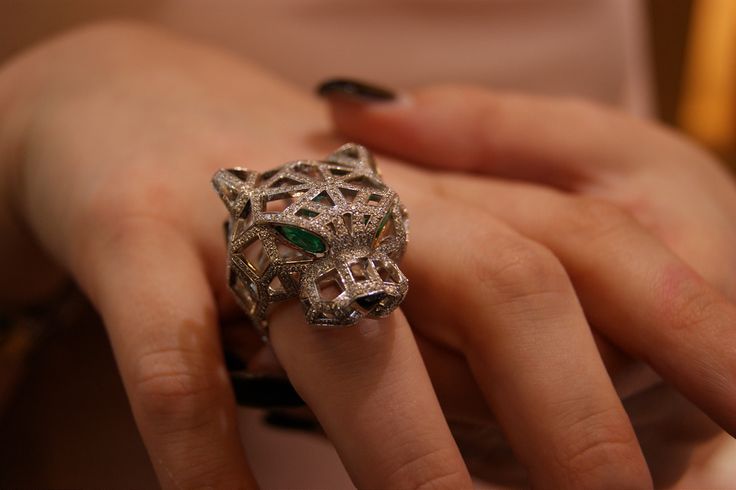 Cartier jewelry panther ring