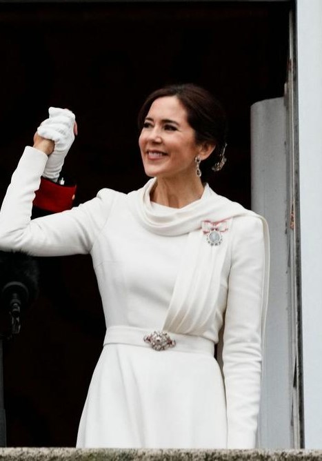 All the Outfits Worn at the Danish Coronation.