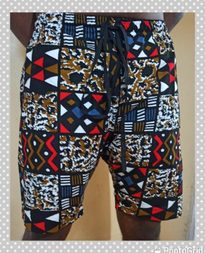 Classic Dashiki Design: Ankara Shorts