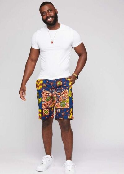 Chic Board Short Vibes: Ankara Shorts