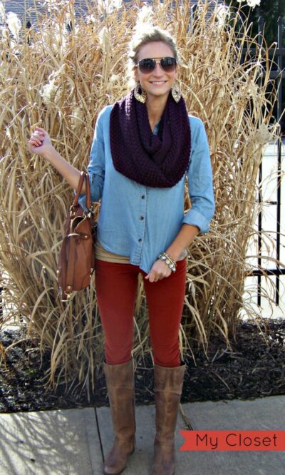 Chambray Charm with Corduroy