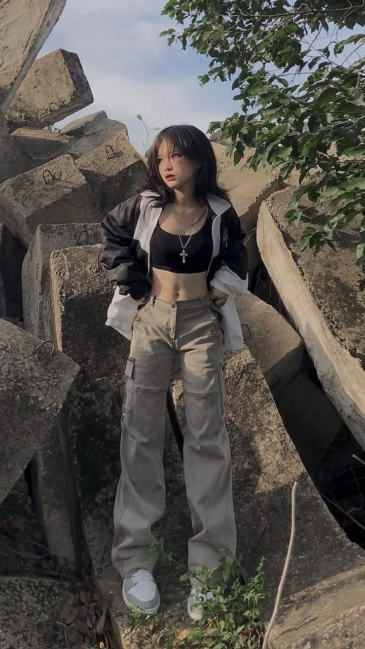 cargo pants outfit ideas  9