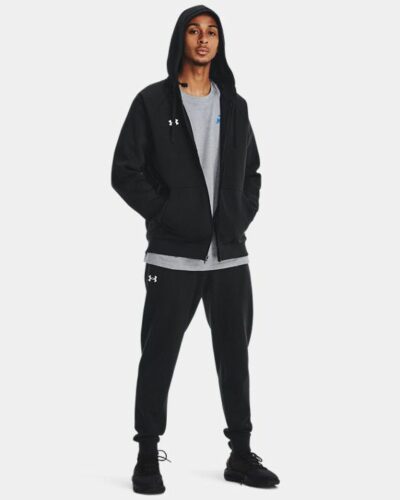 Under Armour Men’s Rival Fleece Joggers and Hoodie
