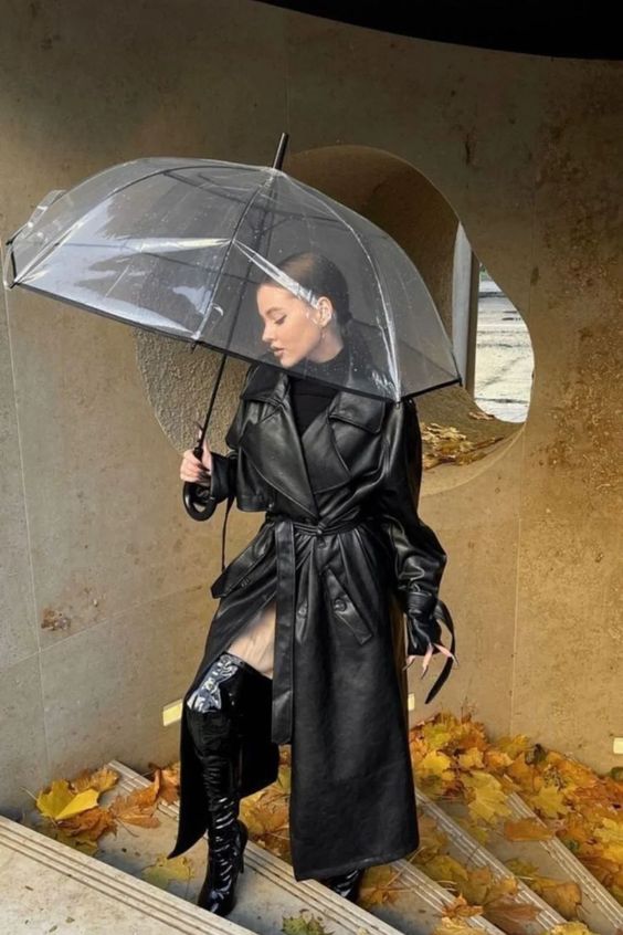 luxe leather jacket fall fashion trends