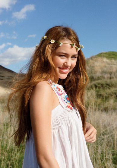 Miley Cyrus The Bohemian Beauty