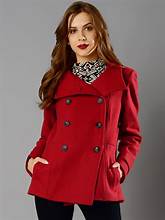 red coat fashion