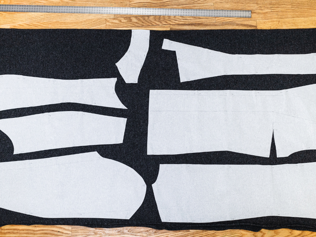 dressmaking process cutting and draping 1