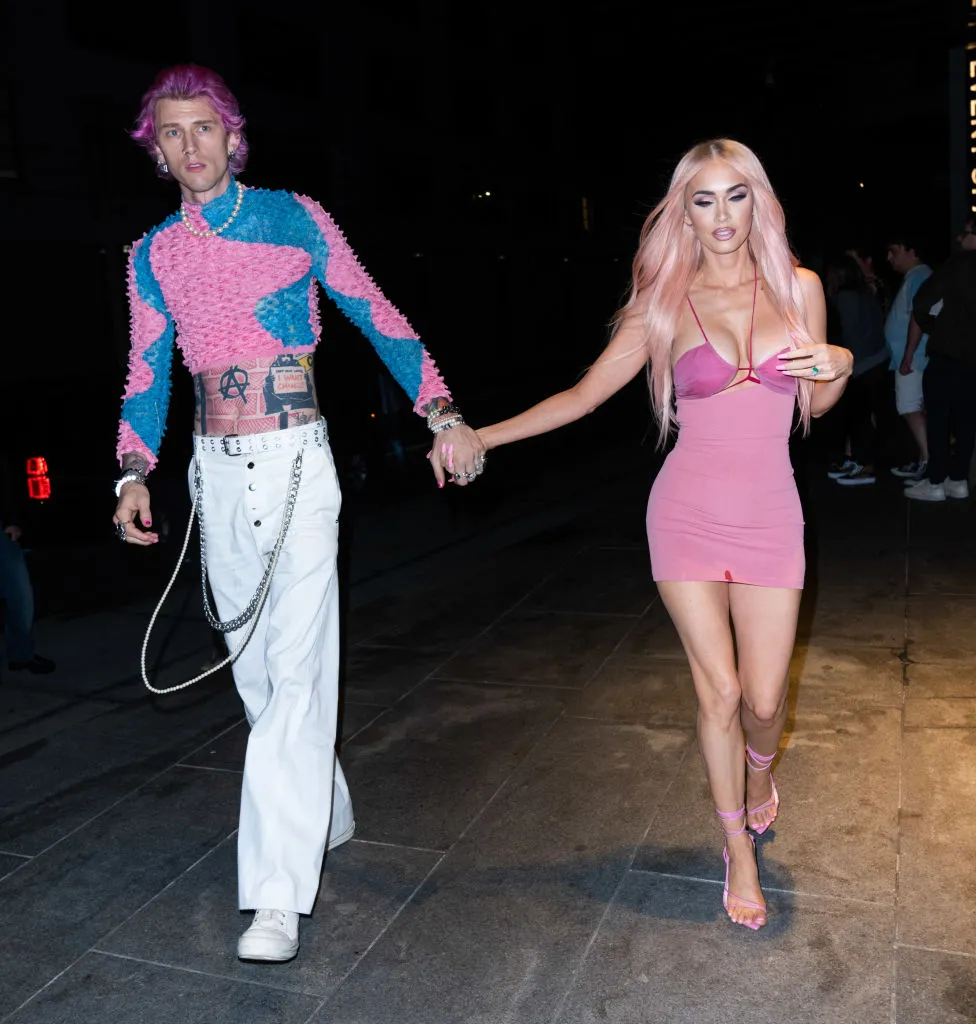 Gun Kelly and Megan Fox street style