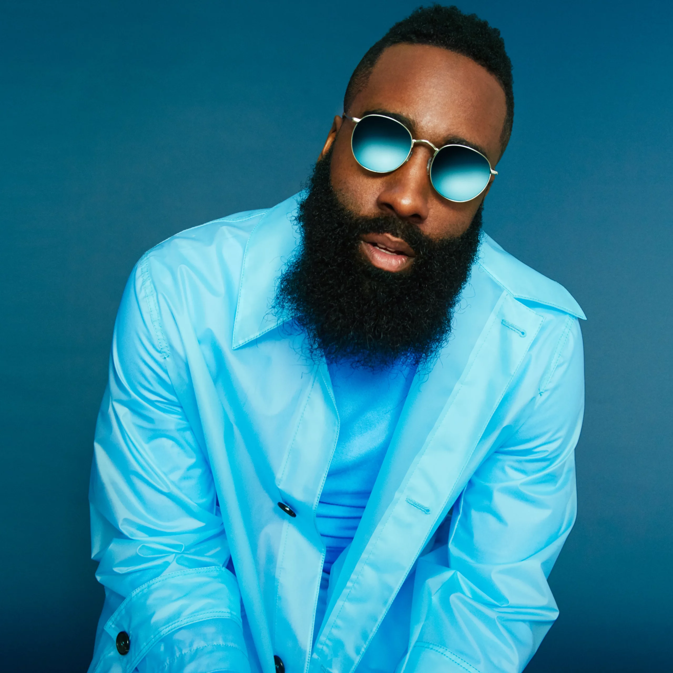 James Harden in sunglasses