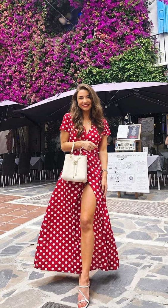 Check In Chic Polka Dot Halter