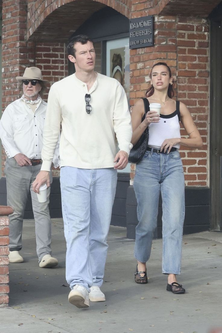 Dua Lipa celebrity street style