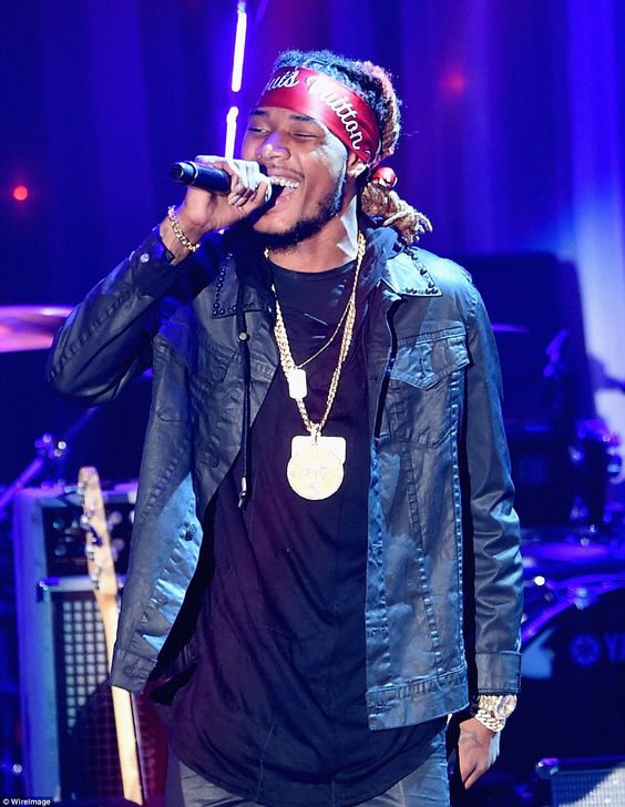 Fetty Wap’s fashion styles leather jacket