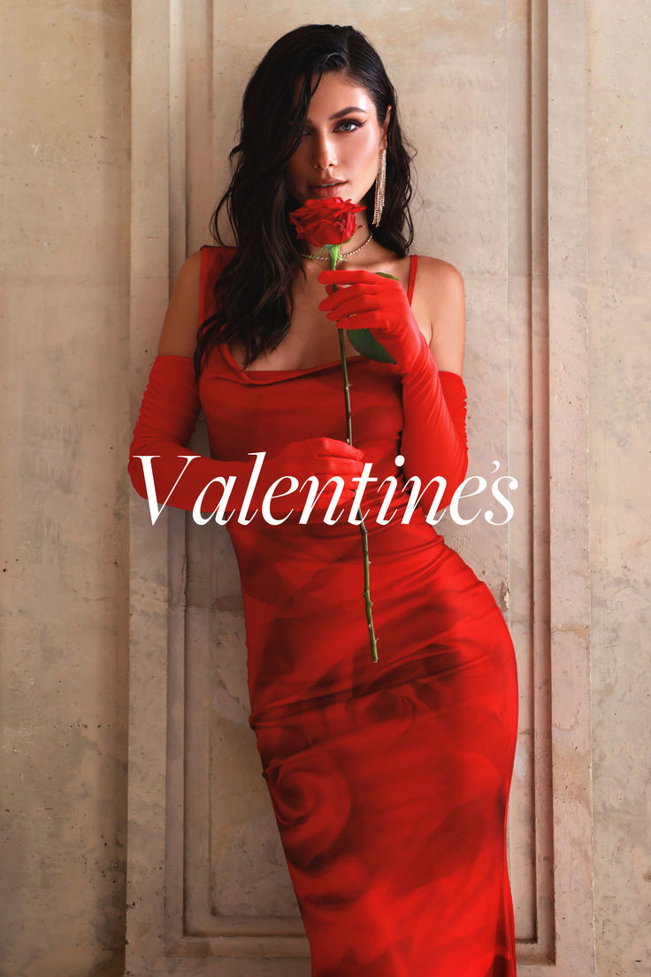 Sequin Slip Valentine’s Day Dresses