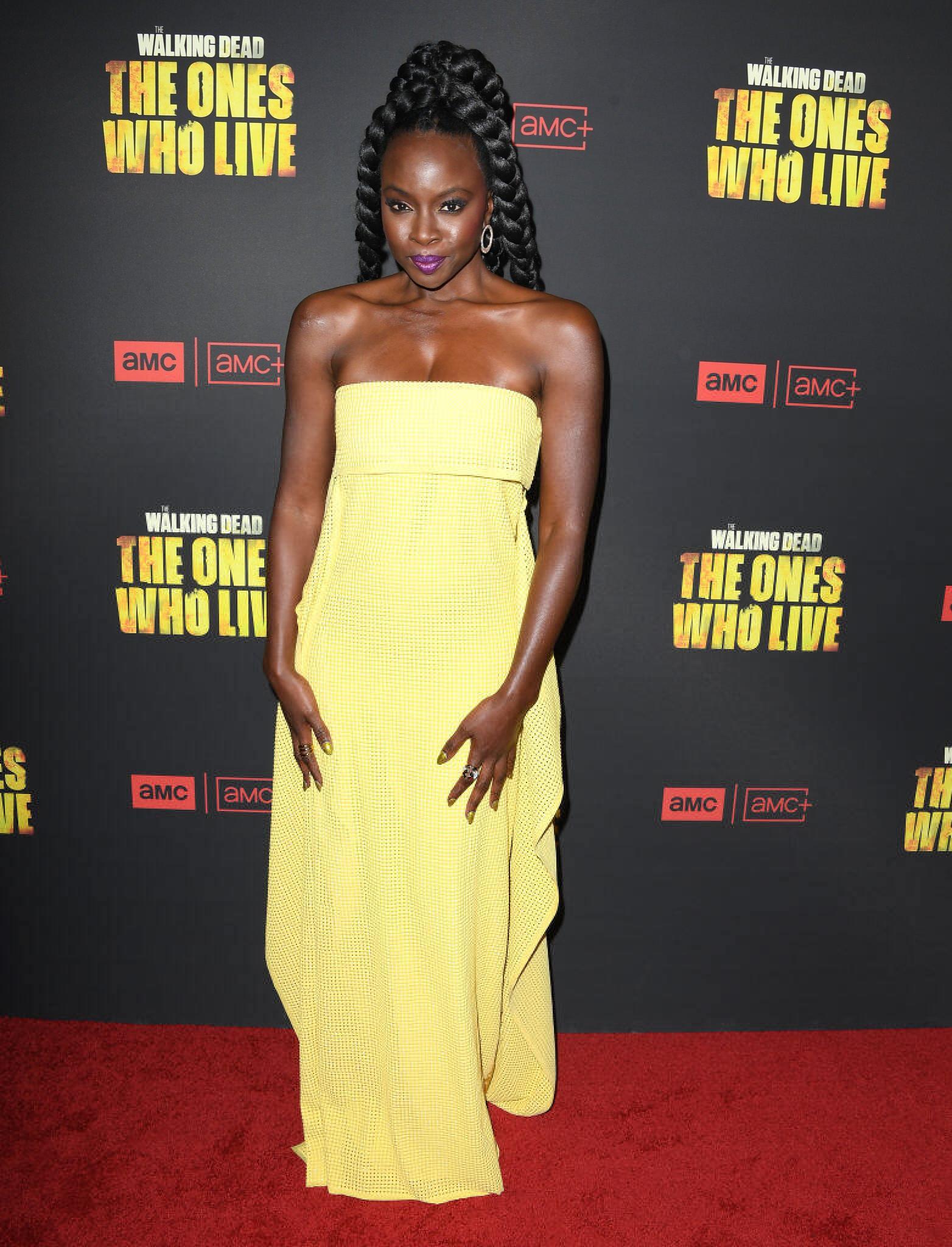 Dani G. celebrity red carpet dresses of February