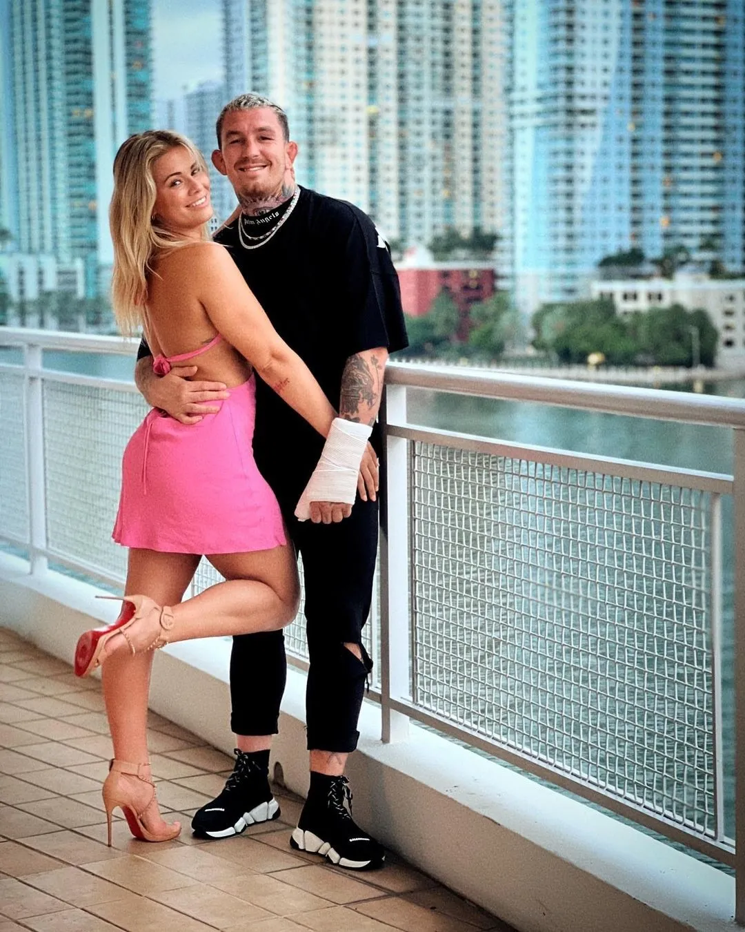 Paige Vanzant sexy dress