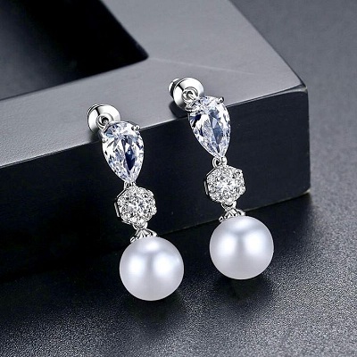pearl Valentine's Day Earring Gifts